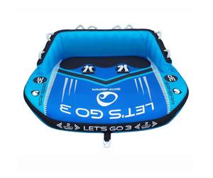 SPINERA Lets Go 3P Tubo Trainabile Funtube Per 3 Persone Package Red