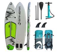 Spinera Light SUP Set completo - Tavola gonfiabile Stand Up Paddle Board 3 misure 10,6 | 11,2 | 11,8 ultraleggera e stabile, con pagaia, pompa e zaino (Light 10,6 | 320 x 82,5 x 15 cm)