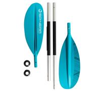 Spinera Pagaia Kayak Classic Alu 4 Pezzi 240Cm Pagaia Da Kajak Doppia Turchese