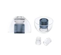 SpinFit Neo for IEM - XL - Cuscinetti in silicone brevettati per sostituzione, vestibilità sicura e comfort supremo, riducono le reazioni allergiche, un set per ugelli normali e sottili (1 paio) (con