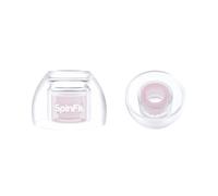 SpinFit, Omni for True Wireless Earbuds & IEMs, Cuscinetti in silicone brevettati di ricambio (1 paio) (3,7 mm diametro ugello)