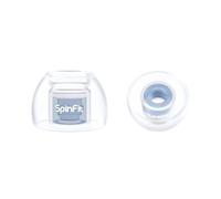 SpinFit Omni for True Wireless Earbuds & IEMs - MS - Cuscinetti in silicone brevettati per la sostituzione (1 paio) (diametro ugello 3,7 mm)