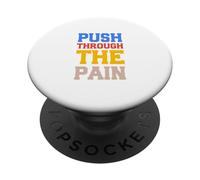 Spingere attraverso il dolore PopSockets PopGrip Adesivo