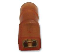Spingere Crimpare Terminale,Femminile,2.8mm x 0.5mm,Rosso x100 - FDFNYD1-110 (