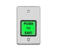 Spingere dell'interno per uscire costruire in acciaio inossidabile e plastica del pulsante di controllo per il cablaggio standard del sistema dell'uscita