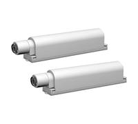 Spingere i fermi della porta aperta, Chiusura for armadio, chiusure magnetiche da 2 pezzi for armadi for aprire il rilascio 'hardware 'armadio(White)