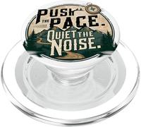 Spingere il ritmo è la motivazione per l'escursionismo PopSockets PopGrip per MagSafe