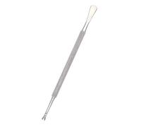 Spingi cuticole a doppia estremità per rimuovere lo smalto, in acciaio inox, XJP05