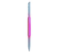 Spingi cuticole doppio in vetro per manicure, strumento per la cura delle unghie, strumento per tagliare le cuticole, da donna, BRy330 (viola, taglia unica)
