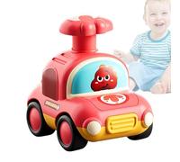 Spingi macchina, Spingi e vai macchina | Macchinina a spinta dei cartoni animati | Design di dinosauri Auto push and go, premi e vai Veicoli dei cartoni animati Giocattoli con fischietto per bambini