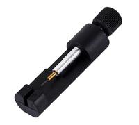 Spingi perni per orologio, struttura in metallo resistente, design ergonomico portatile, strumento di rimozione dei perni di precisione, kit completo di barre a molla incluso, per la regolazione del