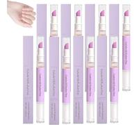 Spingicuticole a olio 2.0, 2 in 1, per cuticole e cuticole, punta in ceramica, cura per riparare unghie secche danneggiate, peeling delicato (8 pezzi)