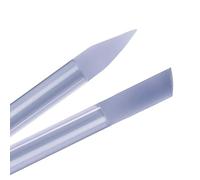 Spingicuticole in vetro blu con custodia - Strumento per manicure di bellezza Bona Fide - Spingicuticole professionale in vetro ceco