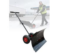 Spingineve resistente con manico regolabile in altezza e lama direzionale per una pulizia efficiente del vialetto e del sentiero