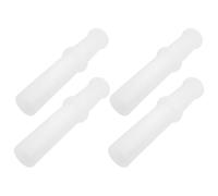 Spingitore Manuale in Plastica Bianca 4 Pezzi per Tritacarne | Accessorio da Cucina, Compatibilità, Pulizia Semplice, Spinta Uniforme degli Alimenti, Ricambio Pratico