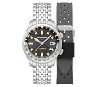 Spinnaker | Bradner GMT Automatico | 42 mm, Uniforme Grigio, Bradner Gmt Automatico