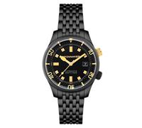 Spinnaker Bradner SP-5062 - Orologio automatico da uomo con cinturino in acciaio inox massiccio, 42 mm, Noir Radiance