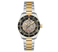 Spinnaker Croft 42 - Orologio automatico da uomo, 42 mm, con cinturino in acciaio inox massiccio SP-5134, Carbonio bicolore, Bracciale