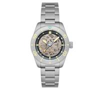 Spinnaker Croft 42 - Orologio automatico da uomo, 42 mm, con cinturino in acciaio inox massiccio SP-5134, Acciaio sabbiato, Bracciale