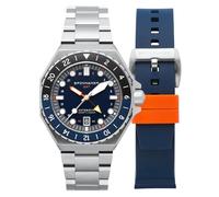 Spinnaker SP-5119-22 Dumas Automatico GMT Orologio Uomo 44mm 30ATM