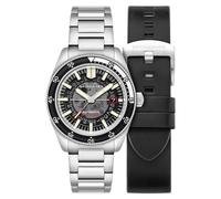 Spinnaker Fleuss SP-5118 - Orologio automatico da uomo, 43 mm, edizione Severn con cinturino in acciaio inox massiccio, Tuta Bagnata Nero, Bracciale