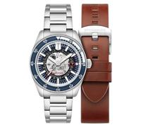 Spinnaker Fleuss SP-5118 - Orologio automatico Severn Edition da uomo, 43 mm, con cinturino in acciaio inox solido, Bracciale
