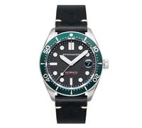 Spinnaker Mens 40mm Croft Mid Size Automatic Nomad Watch with Genuine Leather Srap SP-5100-02