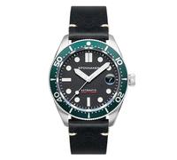 Spinnaker Mens 40mm Croft Mid Size Automatic Nomad Watch with Genuine Leather Srap SP-5100-02