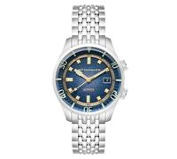 Spinnaker Mens 42mm Bradner Automatic Pacific Blue 3 Hands Watch with Stainless Steel Bracelet SP-5062-22