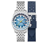 Spinnaker Orologio automatico Bradner GMT da 42 mm da uomo con bracciale in acciaio inossidabile solido SP-5121, 42.0