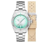 Spinnaker Orologio automatico Spence 300 da uomo, 40 mm, con cinturino in acciaio inox massiccio SP-5097, Acquamarina., Bracciale