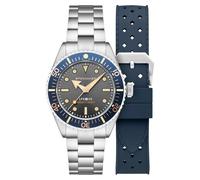 Spinnaker Orologio automatico Spence 300 da uomo, 40 mm, con cinturino in acciaio inox massiccio SP-5097, canna di fucile, Bracciale