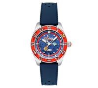 Spinnaker Orologio da uomo 40 mm Croft scheletro di medie dimensioni automatico Spongebob Squarepants Peek-a-Boo edizione limitata con cinturino in gomma SP-5152, Dollar Diver