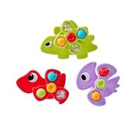 Spinner A 3 Pezzi Dinosauro Sensoriale Fidget per Sviluppo Precoce