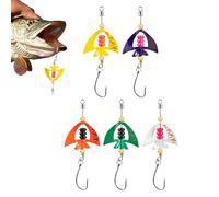Spinner Baits - Escche Da Pesca Per Acqua Salata,Esche Spinner Rotanti Con Riflesso UV Per La Pesca In Fiume Barca Ghiaccio E Lago