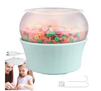 Spinner elettrico per perline - Macchina di perline automatica portatile, caricatore per perline a rotazione rapida con rullo di filo e, efficiente, strumento di filatura per gioielli efficiente