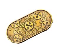 Spinner Lega Di Alluminio Con Incisioni Fantasy Misteriose E Resistenti | Dado Rotante per Giochi da Tavolo di Ruolo Pannello Decorativo Spinner In Metallo Da Casa Bar Dormitorio Famiglia E Compag UN
