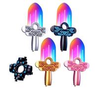 Spinner Luminoso 4 Pezzi Giocattolo Portatile Che Cambia Colore | Spinner Da Luminoso Per Bambini Oltre 6 Anni Viaggi Scuola Ufficio Auto Tragitto Quotidiano Relax