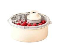 Spinner per frutta multifunzionali: motore elettrico 1 tocco, automatico | Produci per asciugatrice, lavatrice per insalata di lattuga da cucina senza fili, in resistente | La