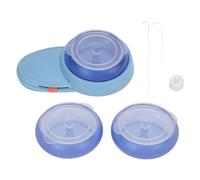 Spinner per perline, caricatore a batteria con 2 aghi curvi e occhio grande, kit per braccialetti fai da te