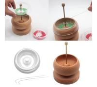 Spinner Per Perline Infilare In Modo Efficiente Con Velocità E Facilità Ciotola Supporto Caricatore Trasparenti Durevole Strumento Infilare Fai Da Te Creatore