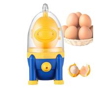 Spinner per uova, estrattore manuale, miscelatore con coulisse, tuorlo | Lo spinner con coulisse mescola rapidamente il contenuto delle uova per ricette creative per la colazione e una comoda