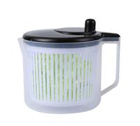 Spinner per verdure, centrifuga manuale per insalata, ciotola tritatutto per condimenti vegetariani, cipolla fresca, croccante, pulito, per lavello da cucina