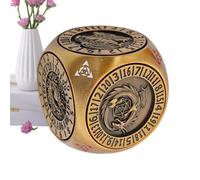 Spinner Portatile Leggero | Set di Metallici Spinner a 6 Facce Accessori Di Riunione Bar Domestico Svago Intrattenimento D