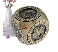 Spinner | Set Spinner Metallici A 6 Facce Per Feste,Leggeri Per Riunioni Per Libero Casa Famiglia Bar Giochi,per Competizione Libero Intrattenimento Domestico Raduni Familiari