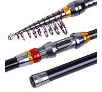 Spinning Fishing Telescopica Rod 1.8m-3.6m In Fibra di Carbonio Canna Da Pesca Alta Acqua Salata Canna Da Pesca Esca Casting Canna Da Pesca