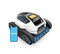 Spino E1 Robot Piscina Senza Fili, Autonomia di 210 Mins, 21950 LPH Max, 5 Modalità Robot Piscina, Pulizia delle Pareti e della Linea Acqua, Controllo App, Corsa SmartArc, Ideale per Piscine 150㎡