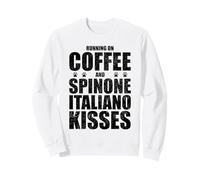 Spinone Italiano Cane Dice caffè Amore Proprietario Cane Felpa