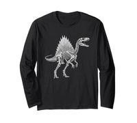Spinosaurus Mirabilis Dinosaur Fossil Maglia a Manica