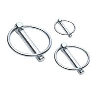 SPINOTTI A SCATTO COPPIGLIE MM.4,5 MM.6 MM.8 MM.9 MM.10 MM.11 DIN 11023 ZINCATO
